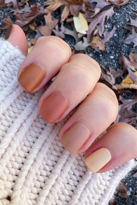 Any or all of these colors would be so pretty for a thanksgiving mani 😍🦃
Exact shades linked!

November nails | thanksgiving nails | matte nails | ombré nails | easy nails | short nails | diy manicure


#LTKfindsunder50 #LTKbeauty #LTKSeasonal