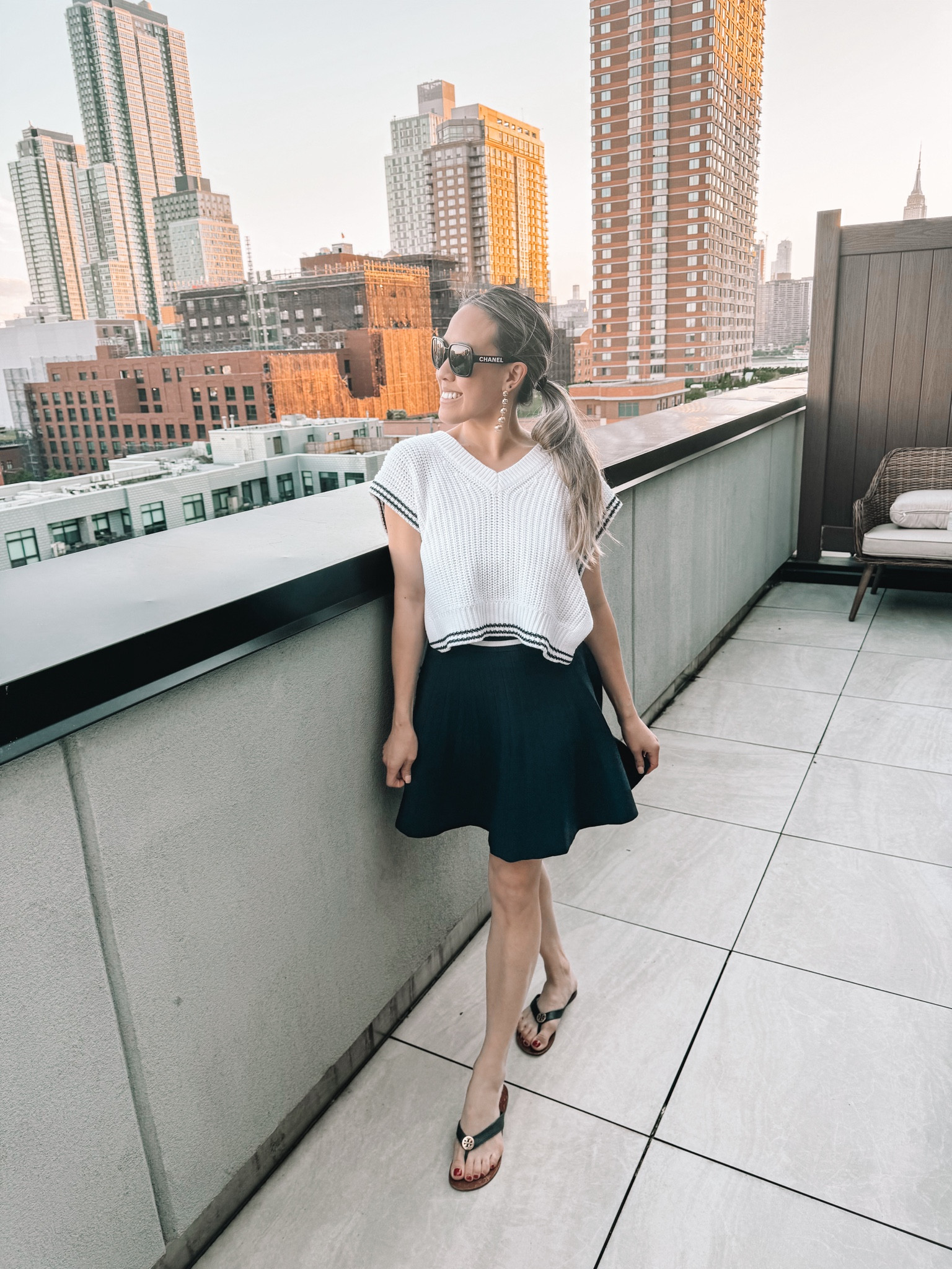 #ad Who says you can’t wear sweaters in the summertime?? 😎 @525america has the perfect summer styles that are chic and breathable for the weather ☀️ Shop the looks linked in the @shop.ltk app 🫶🏻 #525america #525americapartner #liketkit 