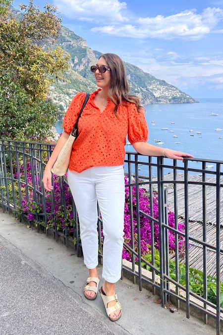 Positano ITALY outfit idea with Amazon top and spanx white pants 



size 10 fashion | size 10 | Tall girl outfit | tall girl fashion | midsize fashion size 10 | midsize | tall fashion | tall women | vacation outfit | amazon finds 

#LTKFindsUnder50 #LTKStyleTip #LTKMidsize