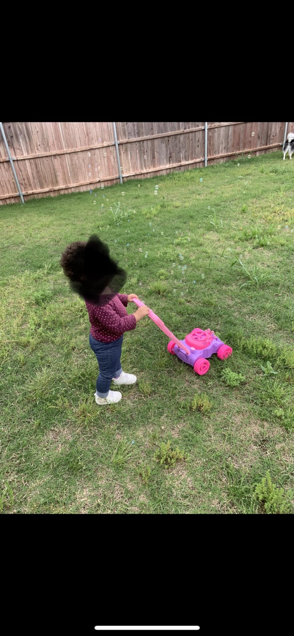 ArtCreativity Bubble Lawn Mower for Toddlers 1-3, Kids Bubble Blower Machine, Outdoor Push Garden... | Amazon (US)