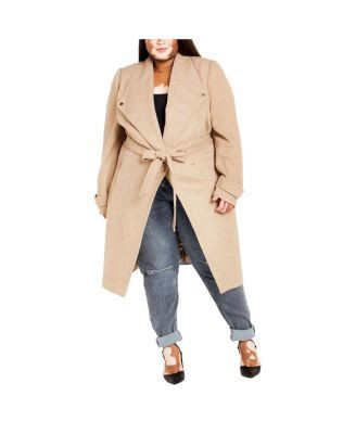 CITY CHIC Women's Isabella Coat - Macy's | Macy's