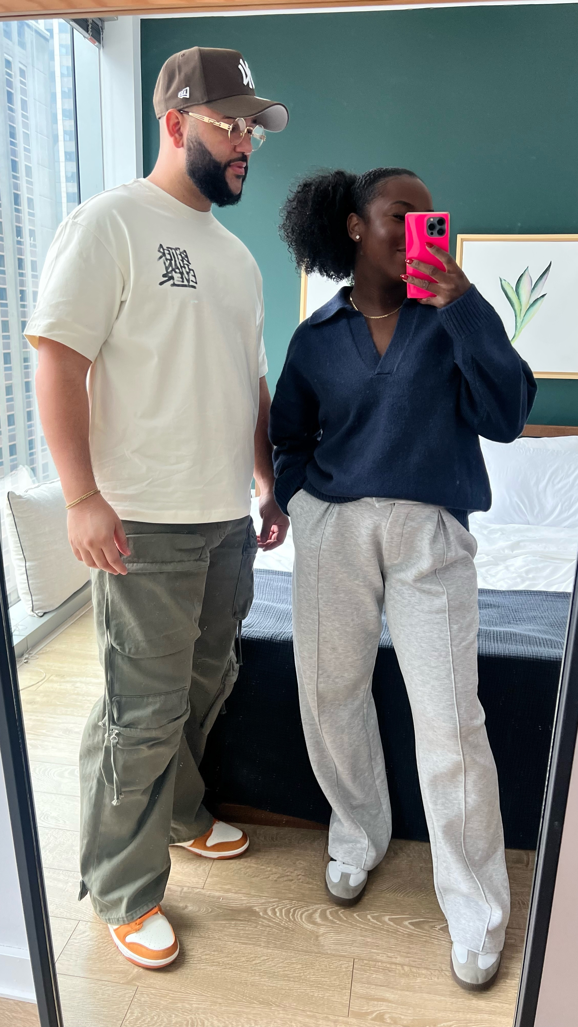Chicago fit check! Wearing a size Medium in both. I’d size down on the sweater unless you want an oversized fit like me!

#LTKShoeCrush #LTKStyleTip #LTKMens