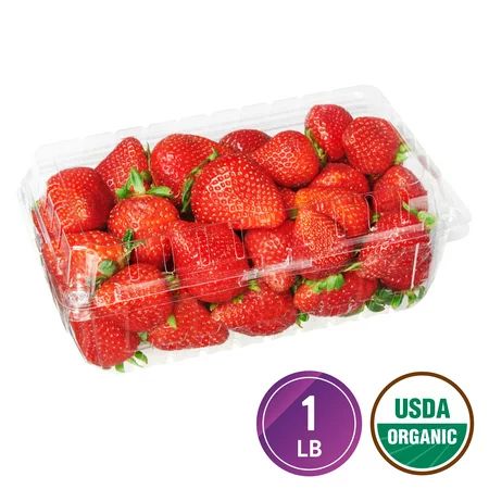 Organic 1lb strawberries | Walmart Online Grocery