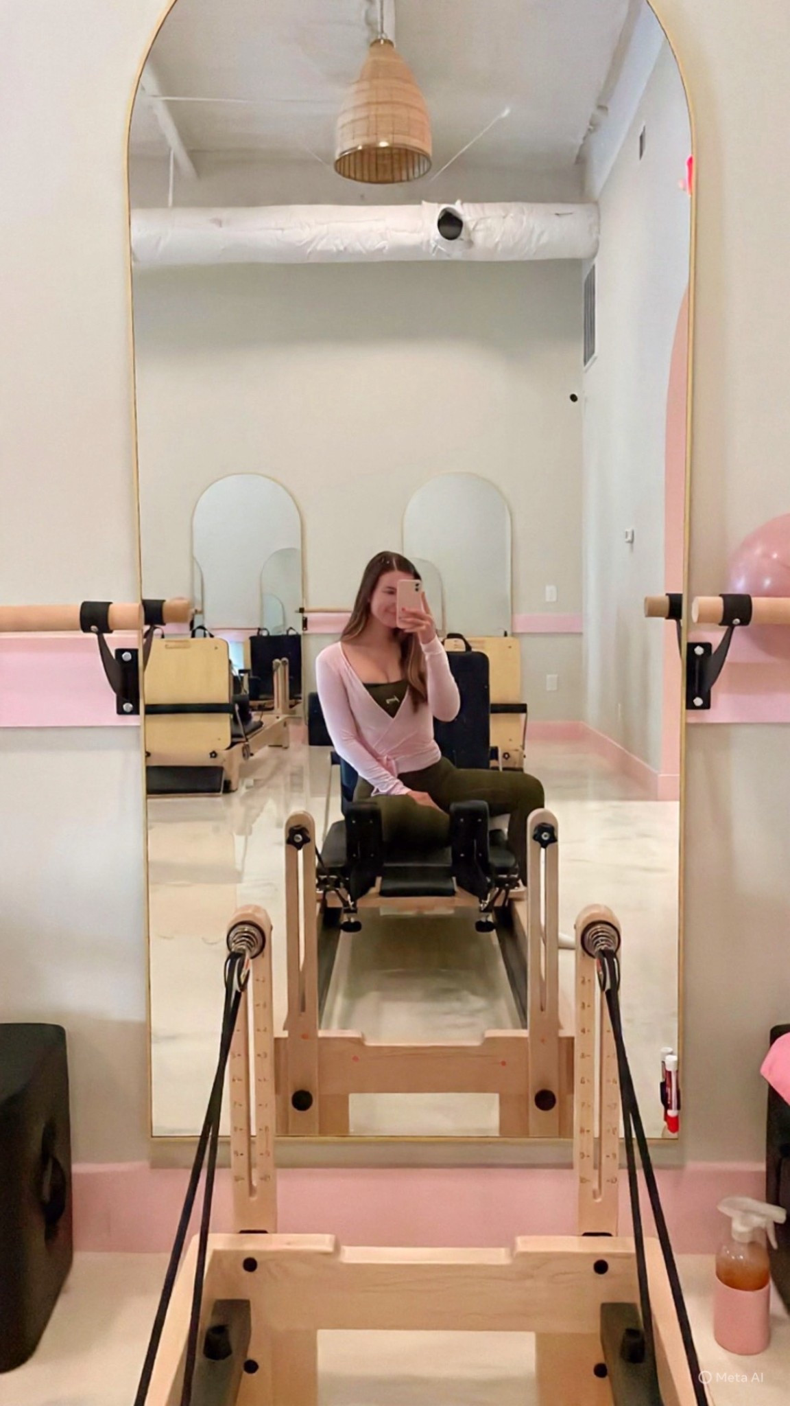 Pilates OOTD 💪🏻🩰 Wearing a size XS wrap top, runs TTS! Set is from Shop Fancy, linking similar below!!

#LTKootd #LTKU #LTKActive