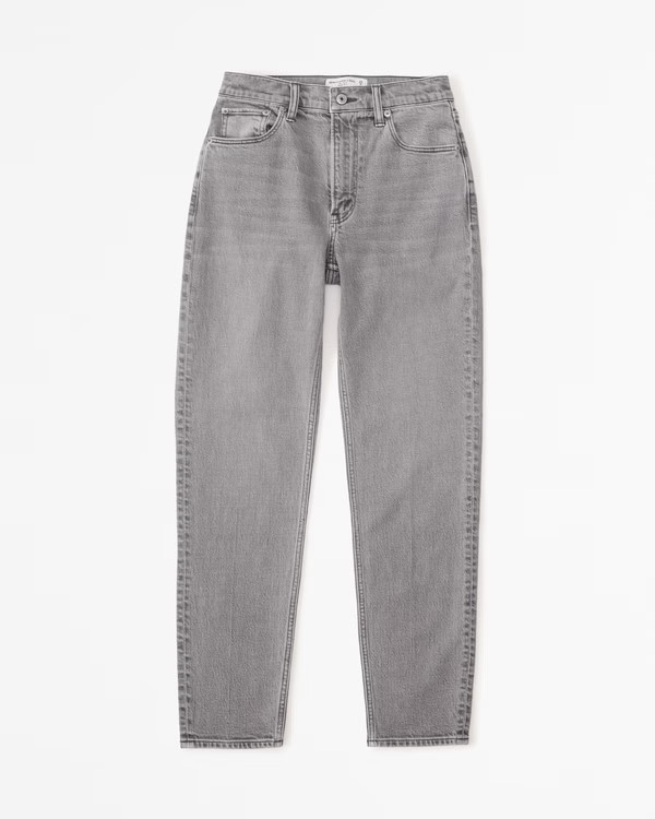Curve Love High Rise Mom Jean | Abercrombie & Fitch (US)