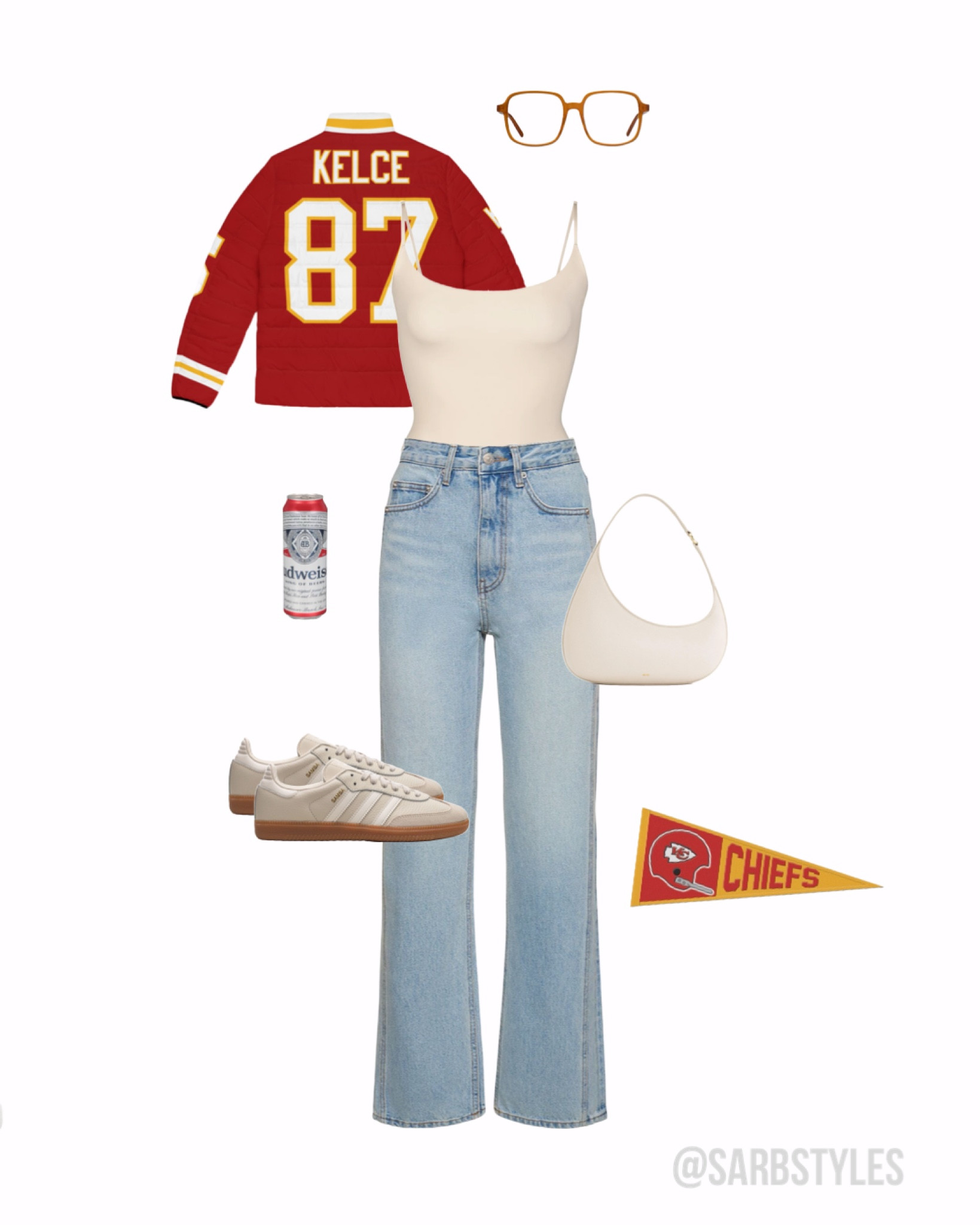 kansas city chiefs game day outfit!!🏈

#LTKstyletip #LTKSeasonal