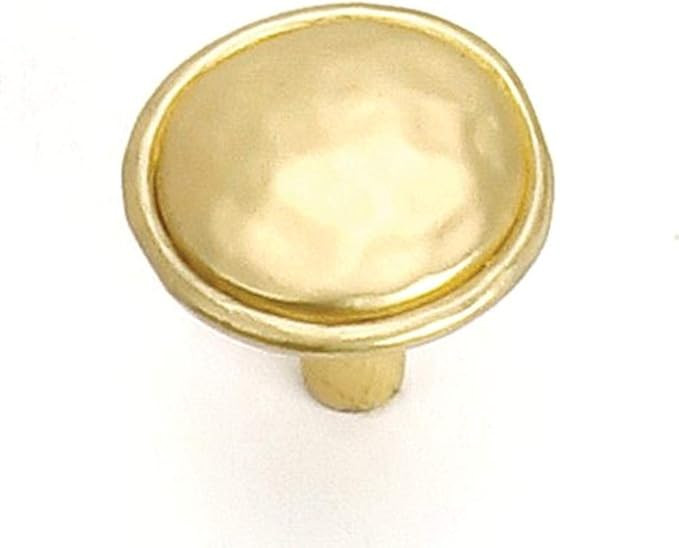 Laurey 37404 1-3/8-Inch Merlot Knob, Satin Brass | Amazon (US)