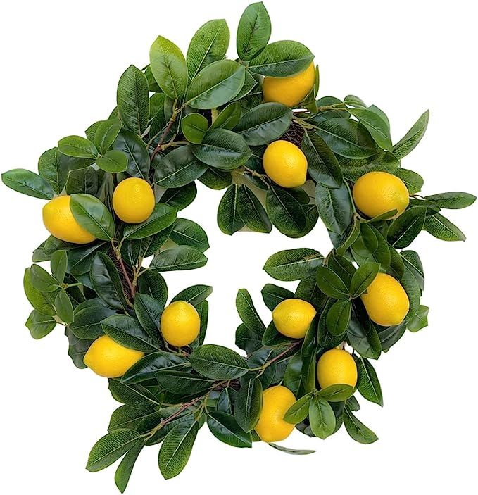 List NowSave to FbmFoxResearch SellerSave Seller        Artificial Spring Wreath with Lemons and ... | Amazon (US)