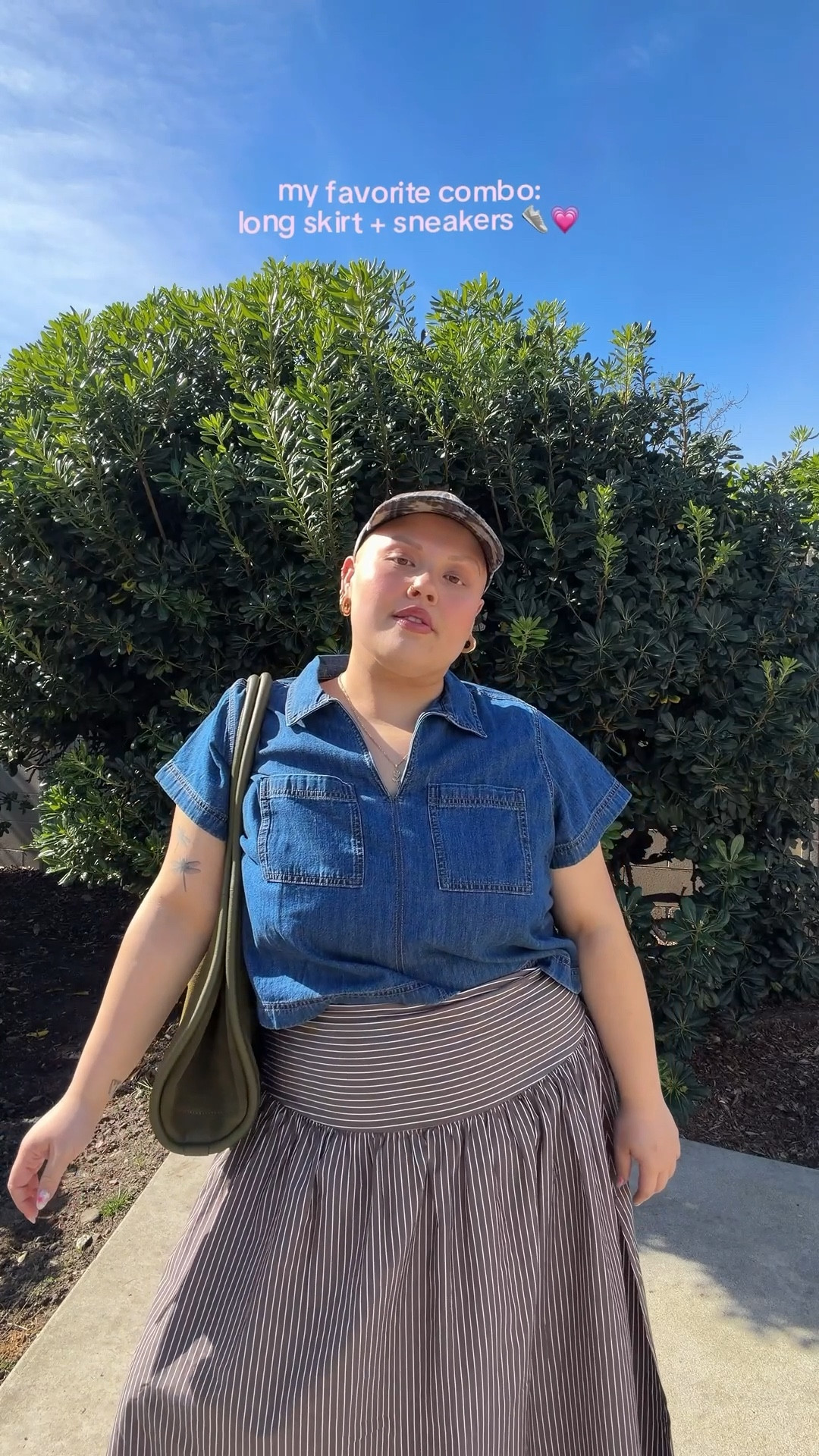 defrosting my Spring/Summer wardrobe a little early this year 🌻🌷
top / XL
skirt / XL

easy plus size outfit inspo, curvy friendly outfits, long skirt and sneakers 

#LTKootd #LTKSaleAlert #LTKPlusSize