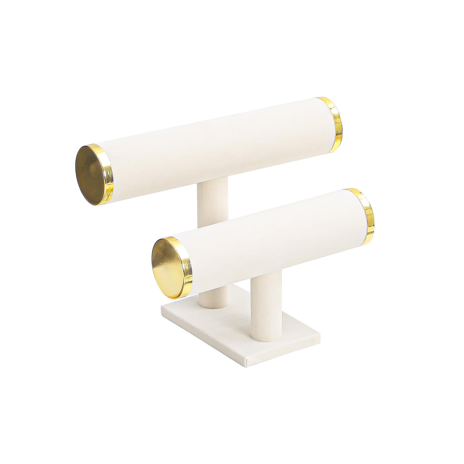 2 Tier Bracelet Holder Stand, Bangle Watches Display, Velvet Bracelet Jewelry Storage Organizer R... | Amazon (US)