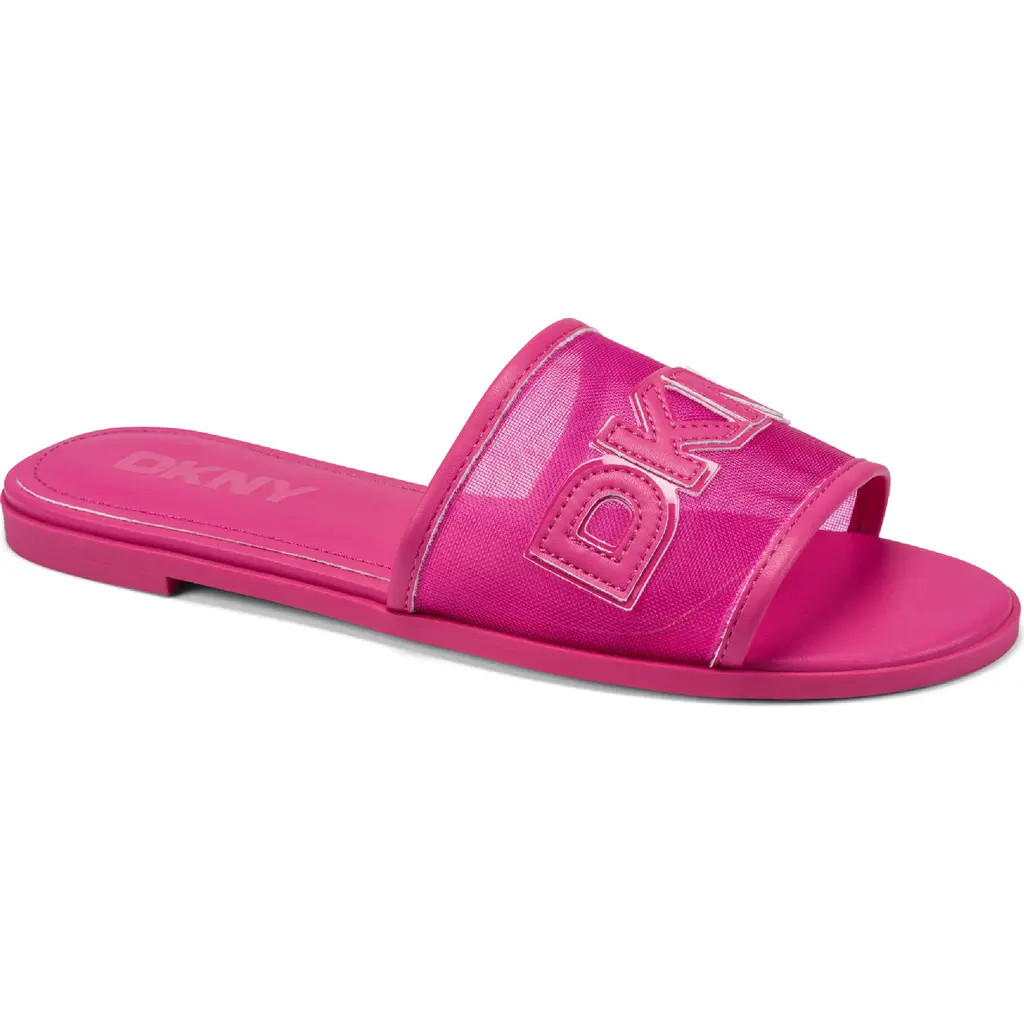 DKNY Wren Slide Sandal in Hot Pink at Nordstrom, Size 10 | Nordstrom