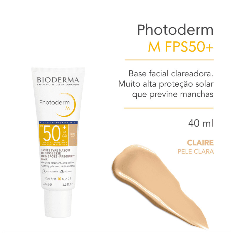 Protetor Solar Facial Bioderma Photoderm M FPS50 | Beleza na Web | Beleza Na Web (BR)