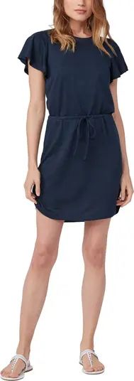 Brielle Drawstring Waist T-Shirt Dress | Nordstrom