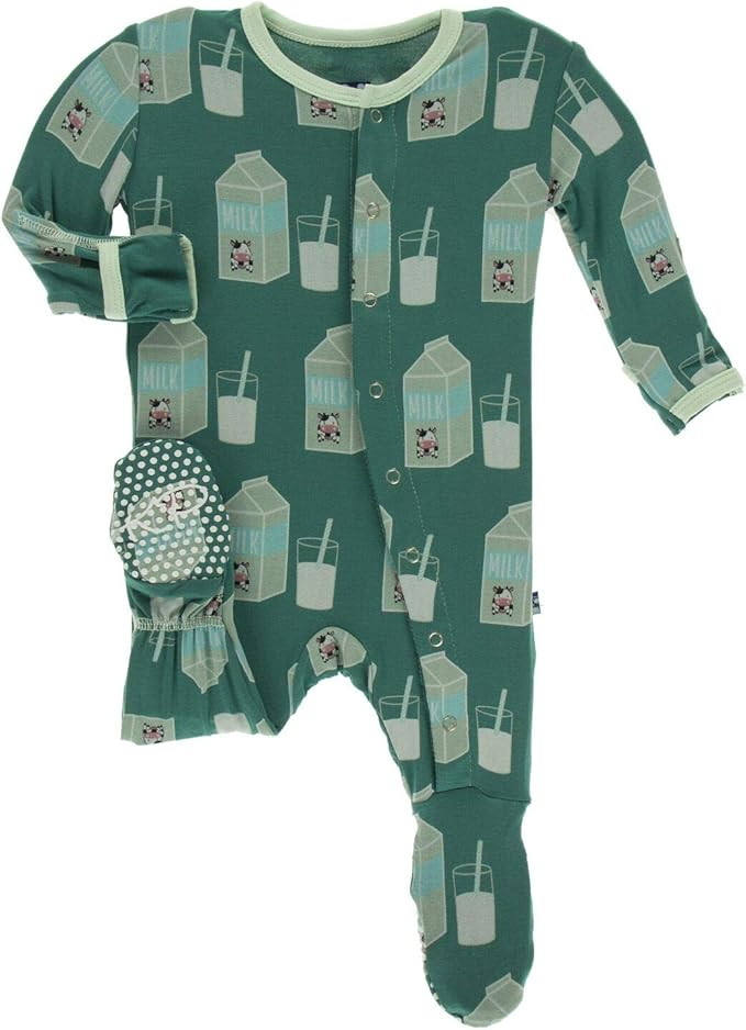 KicKee Pants Print Footie with Snaps | Amazon (US)
