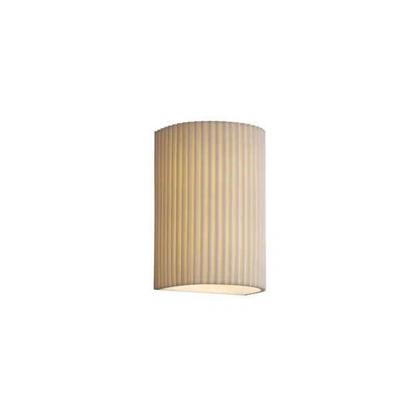 Busino Champagne Gold Flush Mounted Sconce | Wayfair North America
