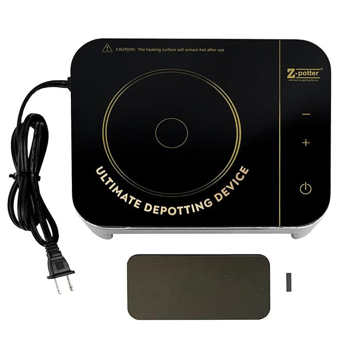 Z Potter Makeup Depotting Heater, Makeup Warmer Plate, Universal Makeup Depotting Tool for Eyesha... | Amazon (US)