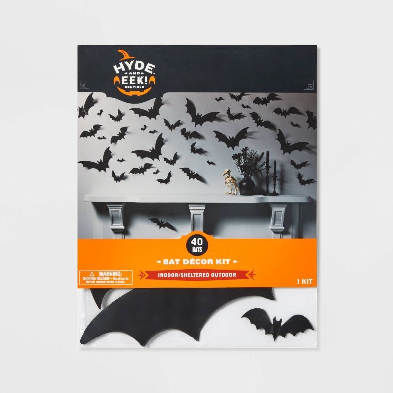 40ct Bat Halloween Party Decorations - Hyde & EEK! Boutique™ | Target
