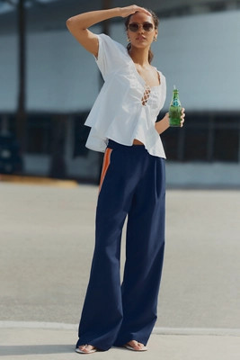 Bishop + Young Ford Side-Stripe Track Pants | Anthropologie (US)