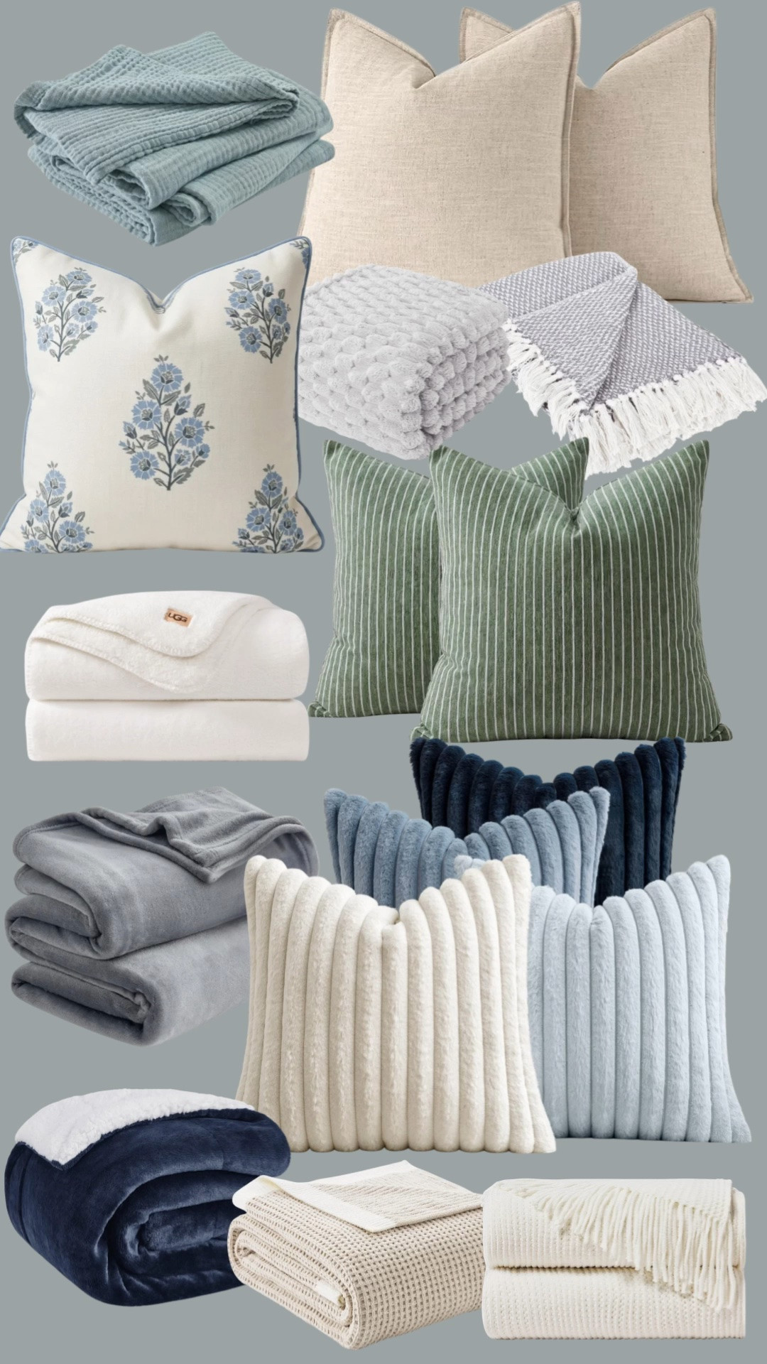Upgrade your blankets and throw pillows this season!

#LTKHome