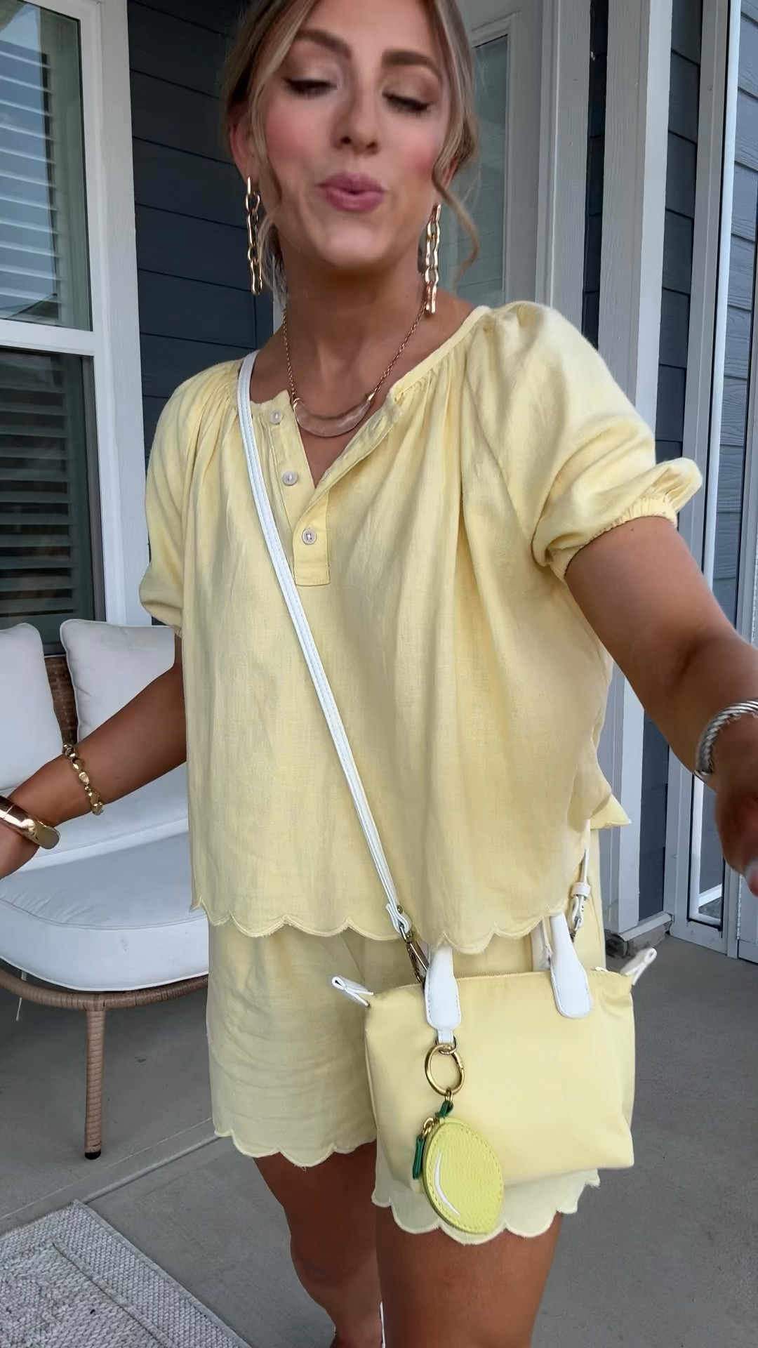 This sunshine yellow scallop set is the happiest little summer outfit ☀️ The scalloped details are so good and make it look so much more expensive. Lightweight, easy and perfect for warm days, vacation, brunch or everyday wear. Walmart keeps delivering on the cutest affordable sets!

#WalmartFashion #MatchingSet #ScallopDetails #YellowOutfit #SummerSetStyle #AffordableFashion #WalmartFinds #CuteSummerOutfits #WalmartNewArrivals #BoutiqueStyleForLess

#LTKootd #LTKPetite