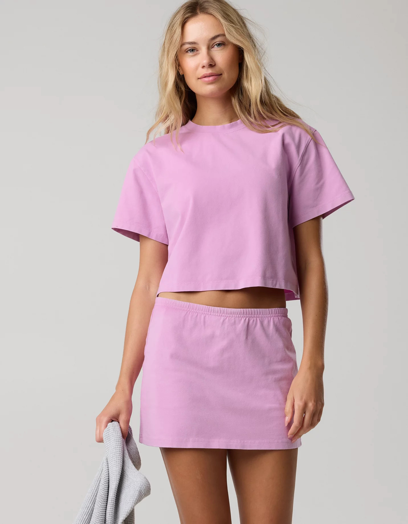 Long Weekend Sale Matching Set OFFLINE By Aerie OG Cotton MVP Mini Skort | Aerie