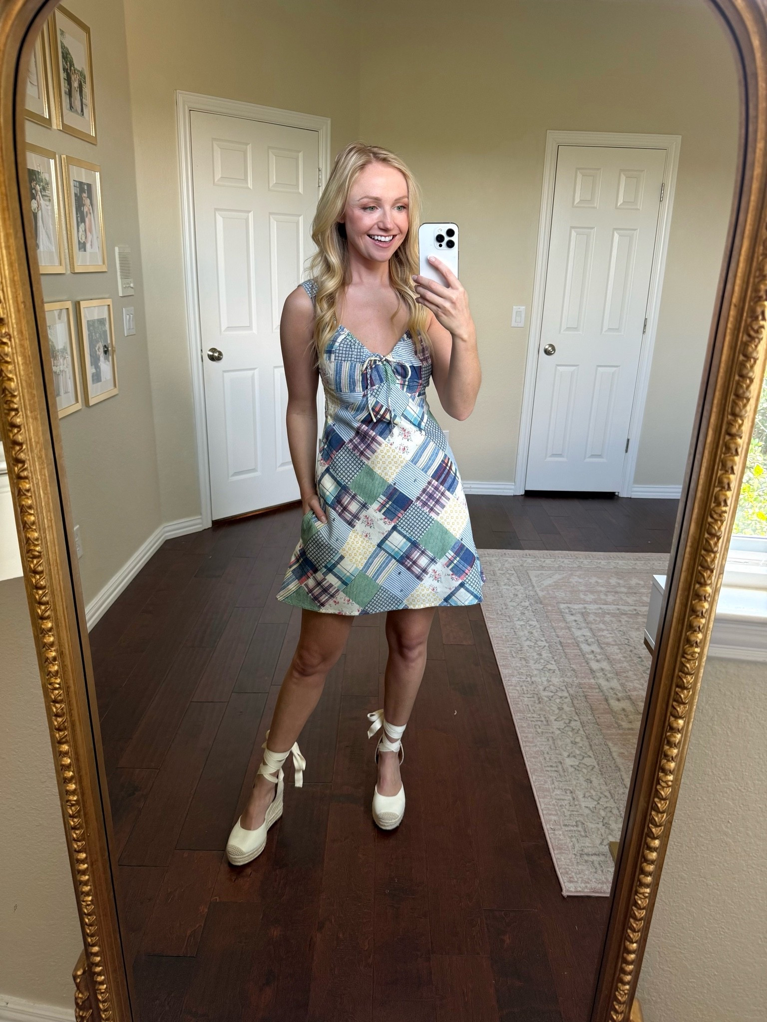 Absolutely obsessed with this patch pocket bra free dress!! Super comfortable and lightweight; wearing an XS regular

#LTKootd #LTKSaleAlert #LTKPetite