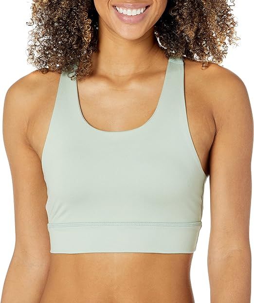 Amazon.com: Core 10 Women's All Day Comfort Built-in Sports Bra Crop Top, Beige Snake Print, X-Sm... | Amazon (US)