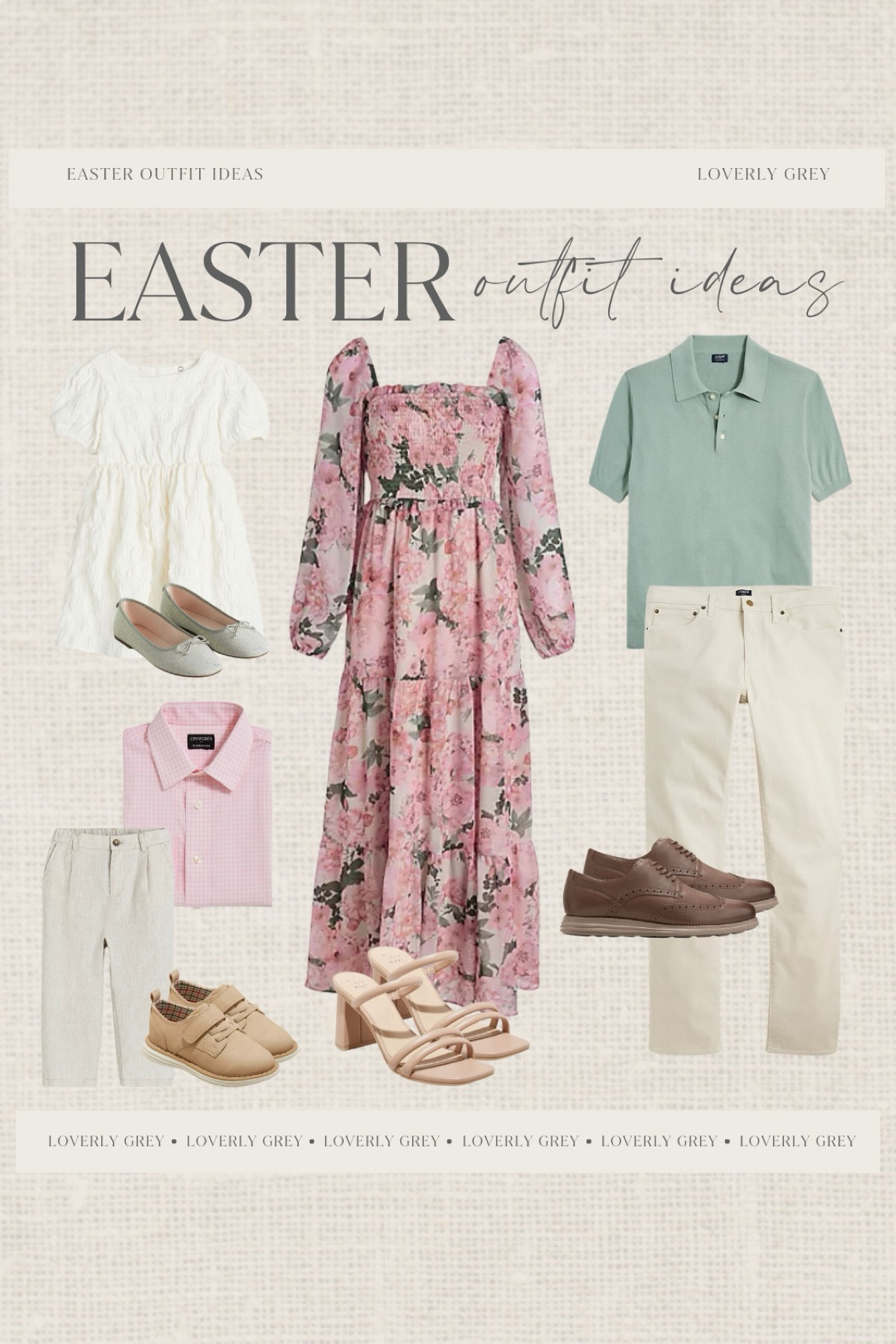 Easter outfit ideas for the family! I love the floral maxi dress! 

Loverly Grey, family outfits

#LTKSeasonal #LTKstyletip #LTKfamily