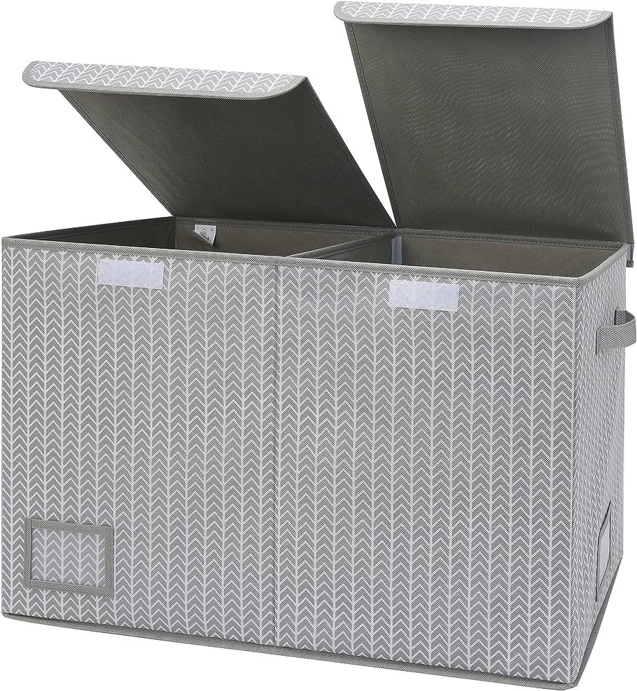 GRANNY SAYS Extra Large Storage Bin with Lid, Fabric Closet Bin Storage Organizer for Home, Stora... | Amazon (US)