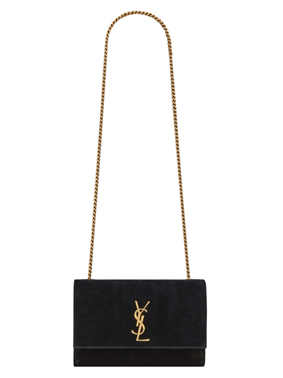 Kate Small Supple Reversible Chain Bag in Suede and Leather | Saks Fifth Avenue