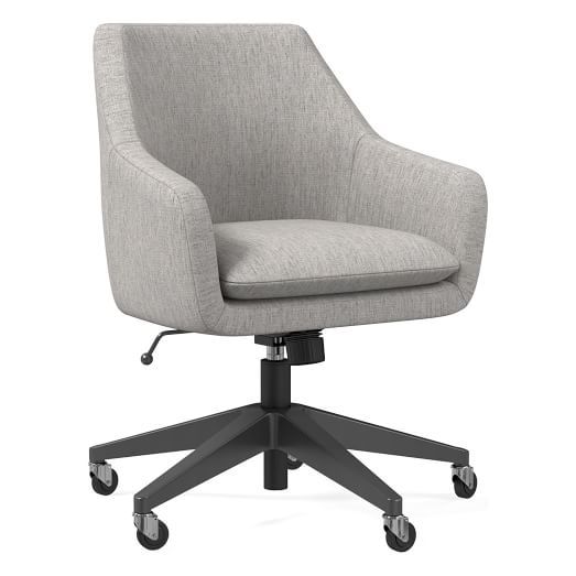 Helvetica Swivel Office Chair | West Elm (US)