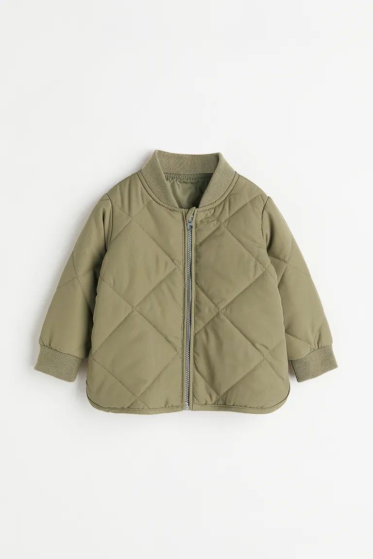 Quilted bomber jacket | H&M (UK, MY, IN, SG, PH, TW, HK)