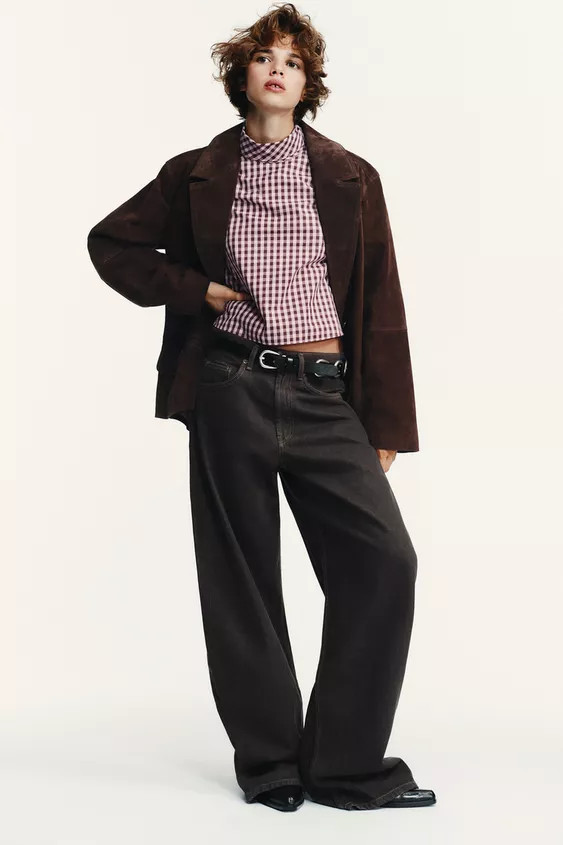 TRF CURVE HIGH-WAIST JEANS | Zara UK