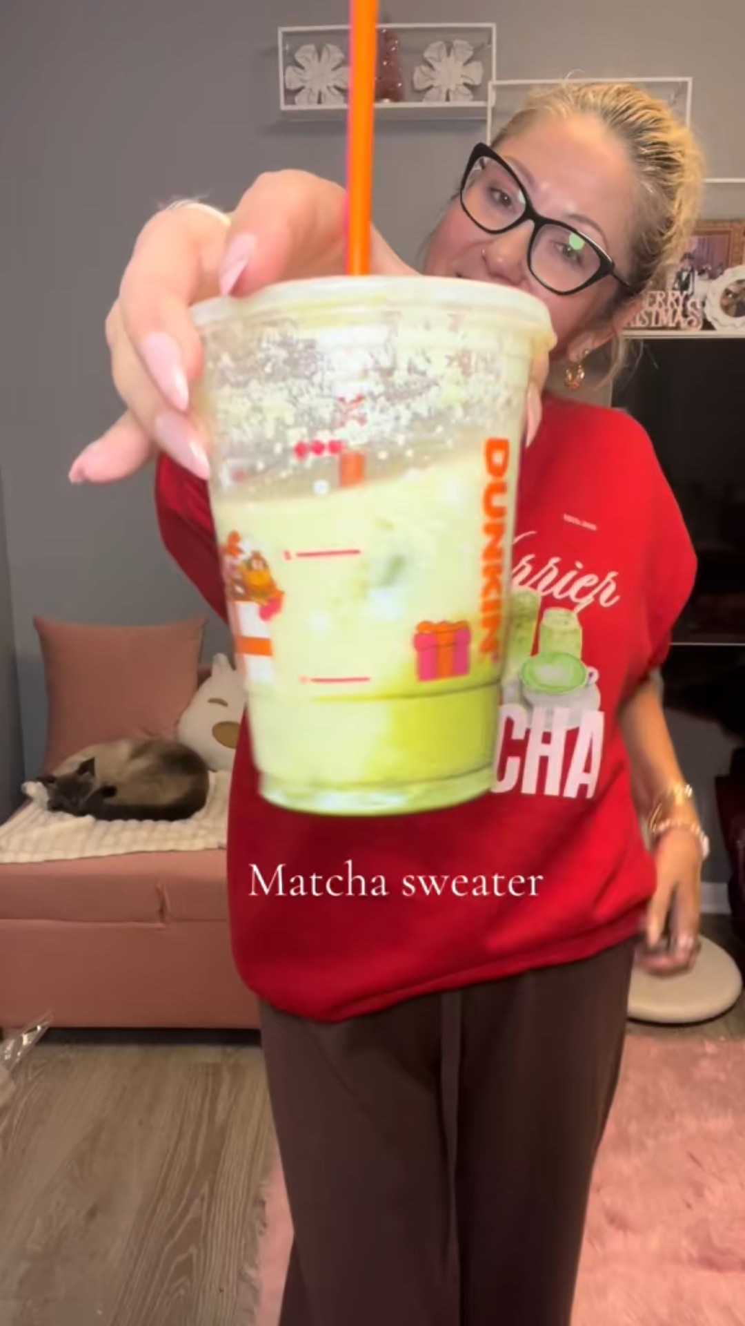 Matcha sweater why not ? 

#LTKFindsUnder50 #LTKHoliday #LTKOver40