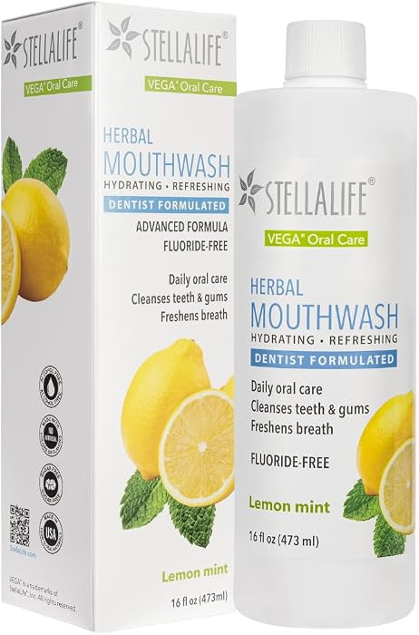 StellaLife Wellness Herbal Mouthwash \u2013 Natural Hydrating Alcohol-Free Oral Solution for Hali... | Amazon (US)