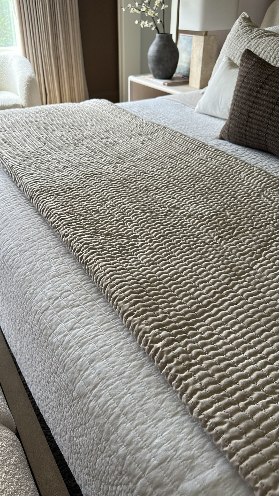 Textured quilts for layers of luxury

#LTKHome #LTKSaleAlert #LTKSeasonal