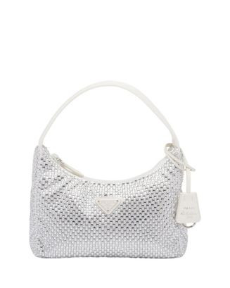 Re-Edition Satin Mini-Bag with Crystals | Bloomingdale's (US)