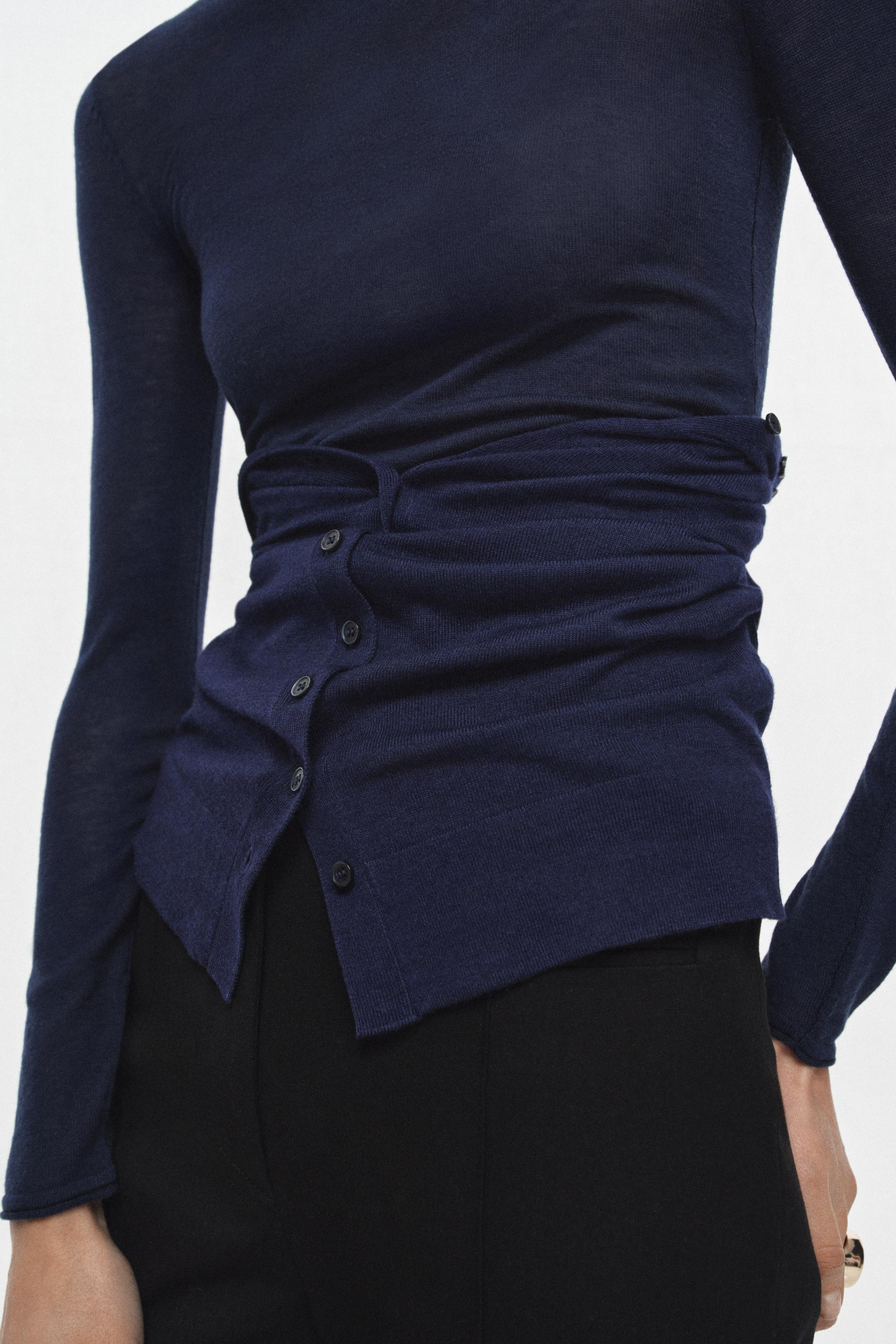 EXTRA FINE WOOL AND SILK TOP | Zara US