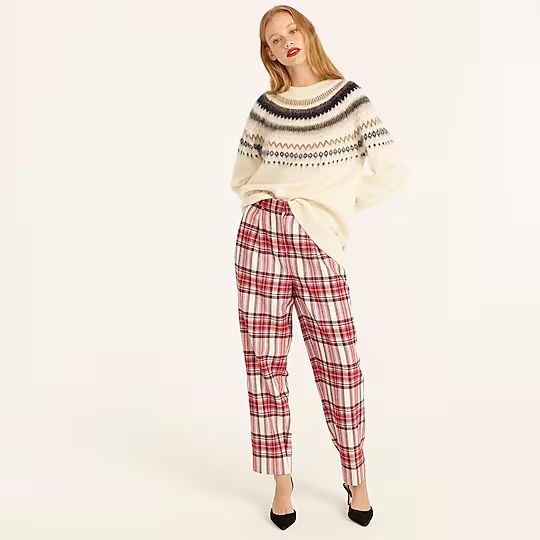 Tapered-leg wool pant in vintage plaidItem BD298 
 
 
 
 
 There are no reviews for this product.... | J.Crew US
