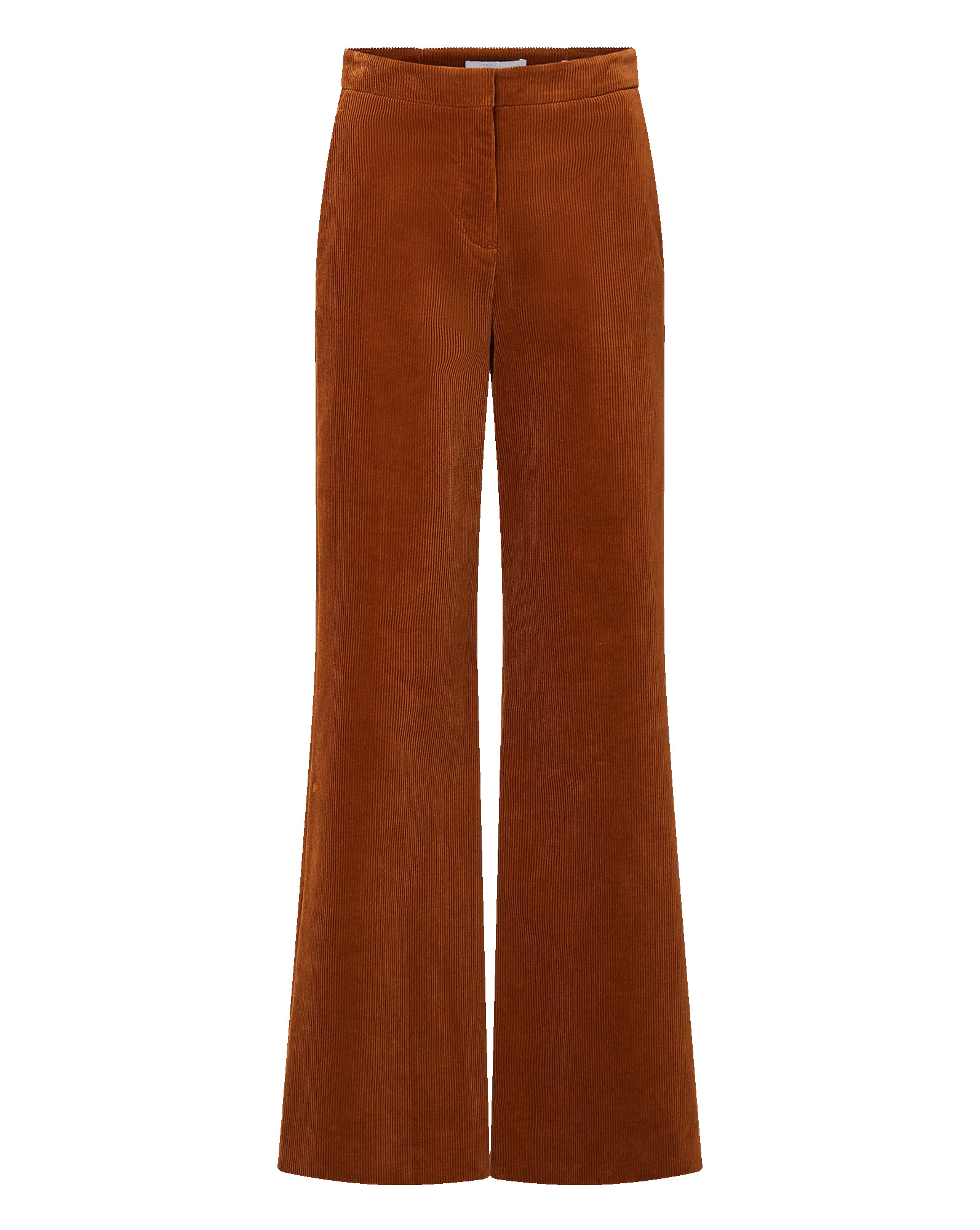Holt Corduroy Wide-Leg Pant in Rust Red | Veronica Beard | Veronica Beard UK