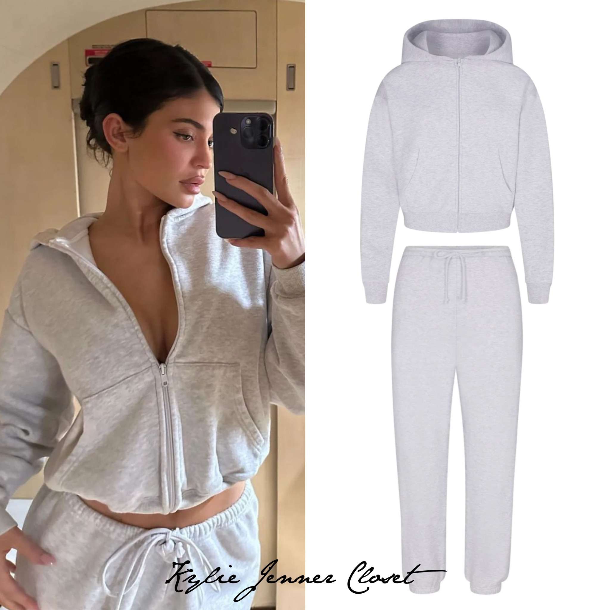Kylie Jenner via Instagram Story!

Wearing Skims Cotton Fleece Zip-Up Hoodie & Cotton Fleece Joggers! All sizes available linked! 🫶🏼✨


#LTKhome #LTKtravel #LTKfit