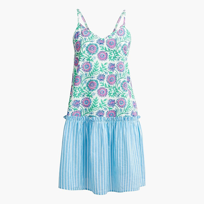 Printed cover-up shirtdress | J.Crew Factory