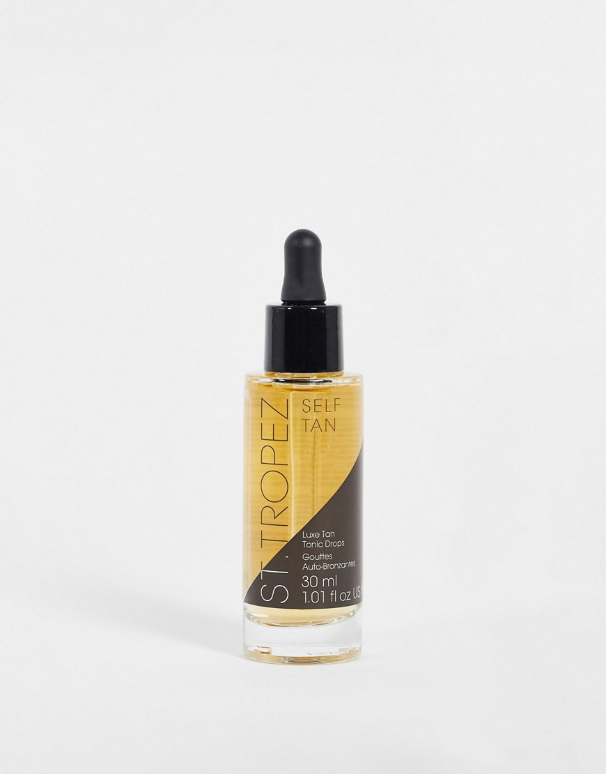 St.Tropez Luxe Tan Tonic Glow Drops 30ml-No colour | ASOS (Global)