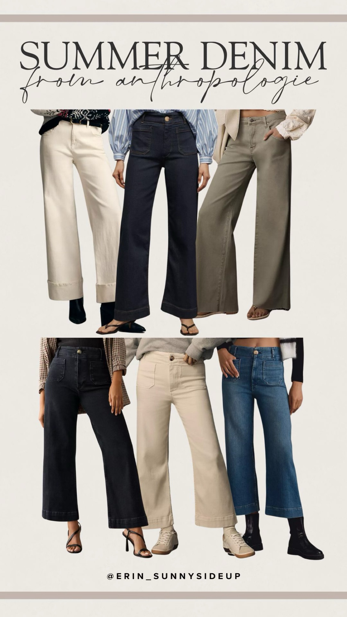 Summer denim from Anthropologie! 

Summer style | spring outfit

#LTKstyletip #LTKSeasonal #LTKFestival