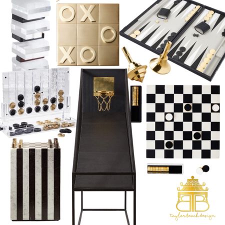 Black and White Holiday Game Gifting | Chic Game Sets | Perfect for the Whole Family | Gift Ideas for Christmas Gaming

CHRISTMAS | HOLIDAY | HOLIDAY GIFTS | GIFT IDEA | GIFTING | HOLIDAY GIFT GUIDE | GAMES | PUTTING | GAME TABLE | GAME TABLES | BACKGAMMON | BOCCE | TABLE TENNIS | PING PONG | PICKLEBALL | PICKLE BALL | BOARD GAME | BOARD GAMES | CONNECT 4 | CHIC | COFFEE TABLE | FOOS BALL | CLUE | VINTAGE | BASKETBALL GOAL | MONOGRAM | DICE | PLAYING CARDS | SCRABBLE  | CHESS | CHECKERS | JENGA | DESIGN | TIC TAC TOE | POOL | BILLIARDS | GOLF | BALL TOSS | SHUFFLEBOARD | BIKING | BIKE | TOURNAMENT | GIFTS FOR HER | GIFTS FOR HIM | GIFTS FOR KIDS | GIFTS FOR FAMILY | RATTAN | RAFFIA | GAME SET | CHRISTMAS GIFTS | HOLIDAY GIFTS | SALE | TORTOISE | RAFFIA

#LTKGiftGuide #LTKSeasonal #LTKHoliday