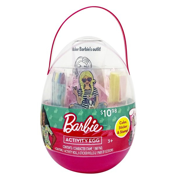 Barbie Deluxe Activity Easter Egg with Party Favors, (14 Piece) - Walmart.com | Walmart (US)
