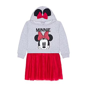 Disney Collection Little & Big Girls Long Sleeve Mickey and Friends Minnie Mouse Cosplay Tutu Dre... | JCPenney