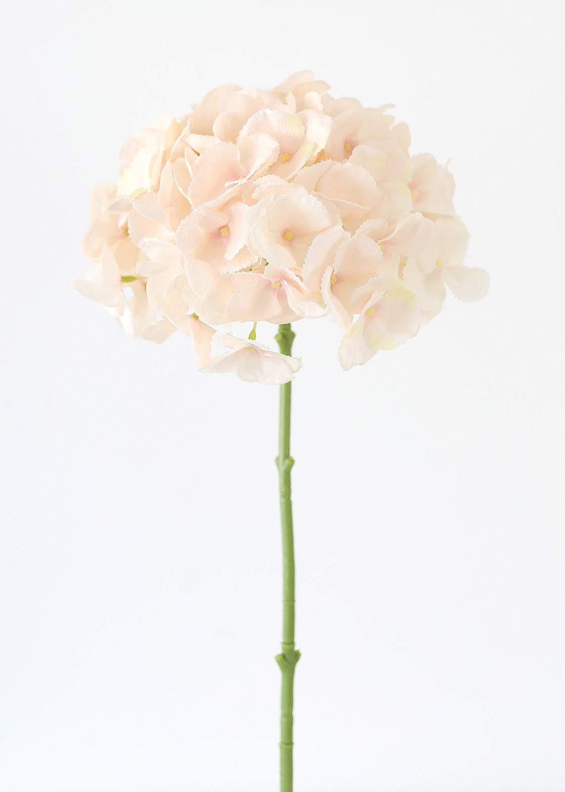Oversized Artificial Hydrangea in Blush - 9" Bloom | Afloral (US)