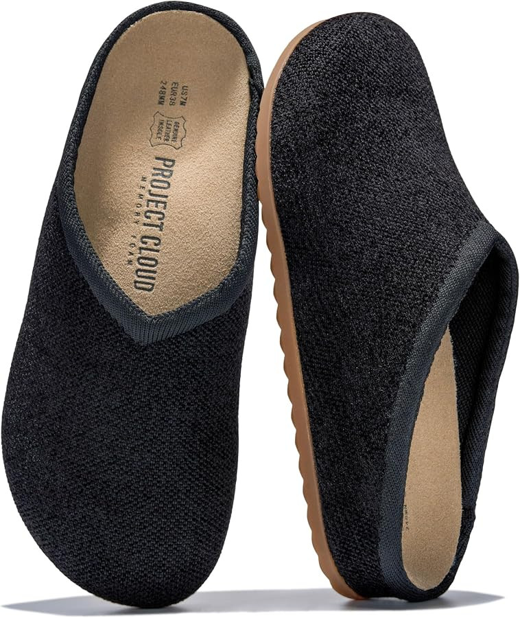 Project Cloud Casual Clogs for Women Genuine Leather Insole Mules | Amazon (US)