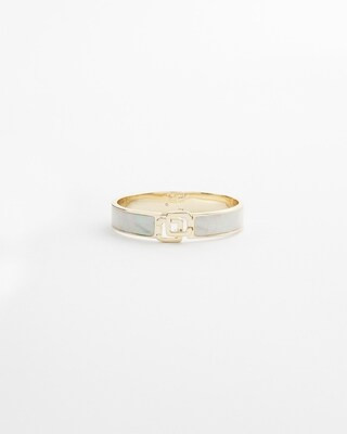Chico's Click Mother of Pearl Bangle | Chico's